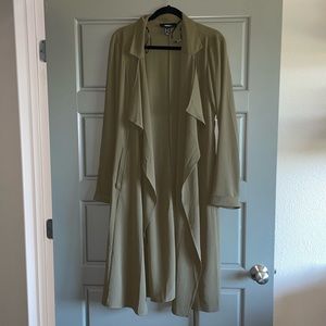 Forever 21+ Green Lightweight Jacket